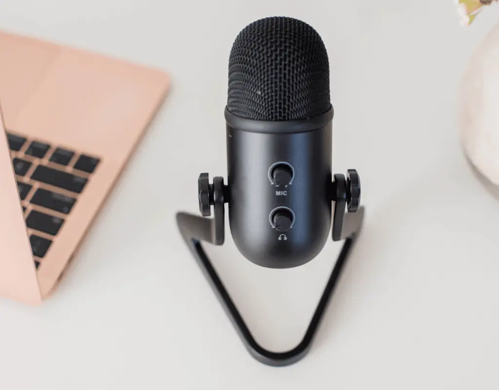 Podcast microphone